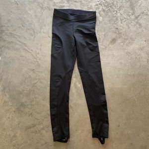 Nike Pro Hyperwarm Black Running Tights Size Small